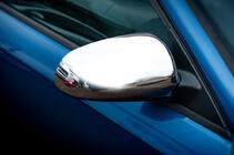 Audi A4 B7 2004-2008 Coperture Specchietti (2 pz, Acciaio Inox) foto 2