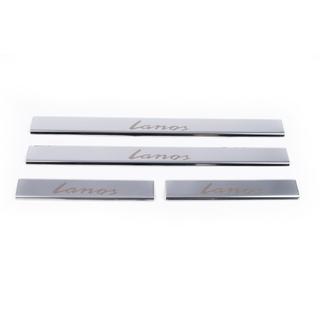 Battitacco in acciaio inox Carmos V1 (4 pz) Daewoo Lanos 1998-2017 foto 2