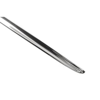 Modanatura cromata sopra la targa (acciaio inox) BMW 5 Series E34 1988-1995 foto 3