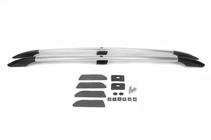 Volkswagen Touareg 2002–2010 Barre Tetto Cromate (Piedini in Plastica) Piede in Metallo foto 10