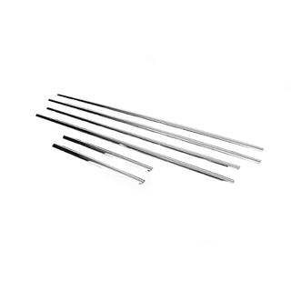 Modanature inferiori in acciaio inox (6 pz) BMW X5 E53 1999–2006 foto 3