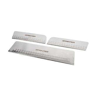 Battitacco interni Carmos V1 (3 pz, acciaio inox) foto 2