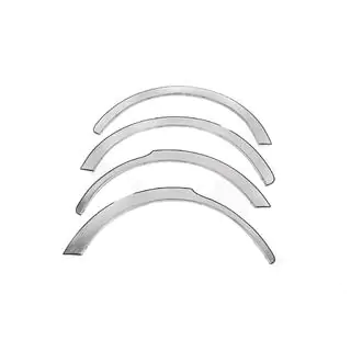Bordini passaruota in acciaio inox (4 pz) Citroen Nemo 2007-2017 foto 2