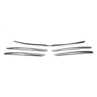 Coperture cromate per bordo griglia (5 pz, acciaio inox) Mercedes ML W163 1997-2005 foto 3
