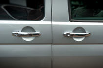 Volkswagen T6 2015-2024 Coperture Maniglie Porta in Acciaio Inox foto 11