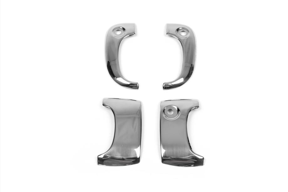 Renault Kangoo 1998-2008 Coperture Maniglie Cromate (Acciaio Inox) Due anteriori + una scorrevole Foto 5