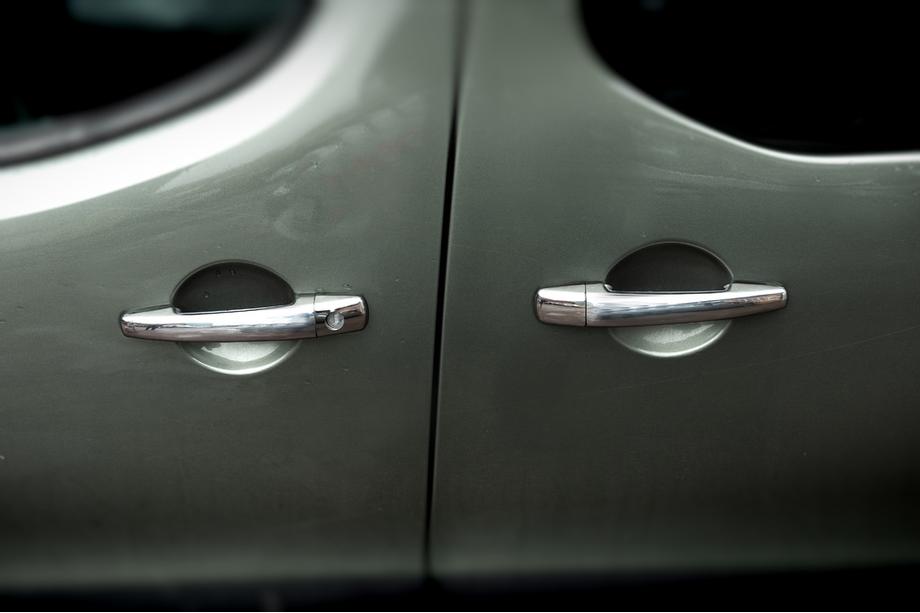 Peugeot Partner Tepee 2008-2018 Coperture Maniglie Porta Cromate (4 pz, Acciaio Inox) Foto 5
