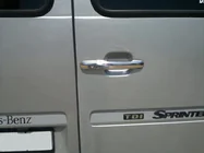 Volkswagen LT 1995-2006 Coperture Maniglie Porta Cromate (4 pz, Acciaio Inox) foto 7