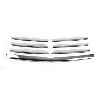 Coperture griglia anteriore cromate (7 pezzi, acciaio inox) Mercedes Vaneo W414 2001-2005 foto 2