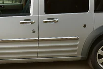 Ford Connect 2010-2013 Coperture serratura (5 pz, acciaio inox) foto 1