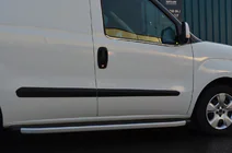 Fiat Doblo II 2010-2022 Cornici Finestrini Acciaio Inox foto 1