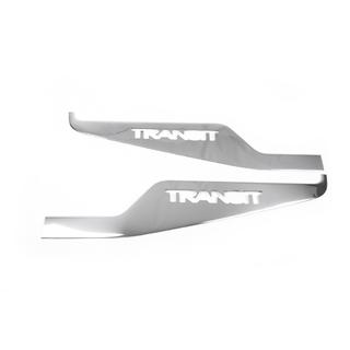 Cornici finestrini Carmos (2 pz, acciaio inox) foto 2