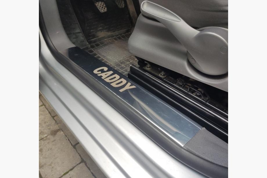 Volkswagen Caddy 2004-2010 Coperture battitacco interne (Carmos, acciaio inox) Image