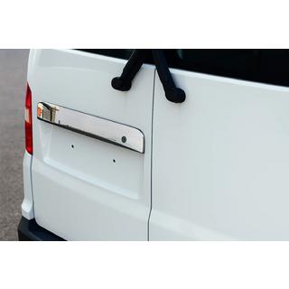 Modanatura in acciaio inox sopra la targa per porte posteriori a battente foto 1