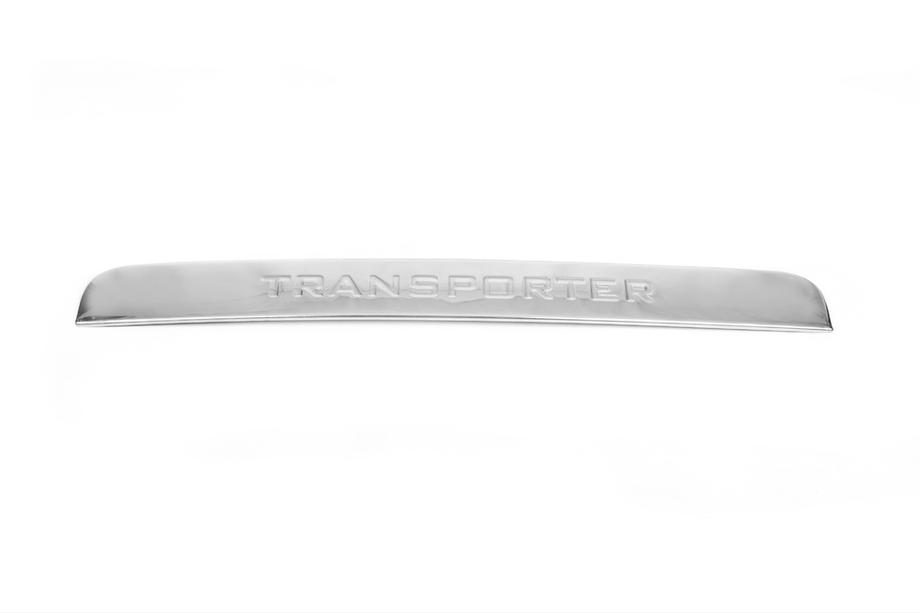 Volkswagen T5 2010-2015 Copertura maniglia portellone sopra targa (acciaio inox) Caravella, OmsaLine - Acciaio Inox Italiano Foto 6