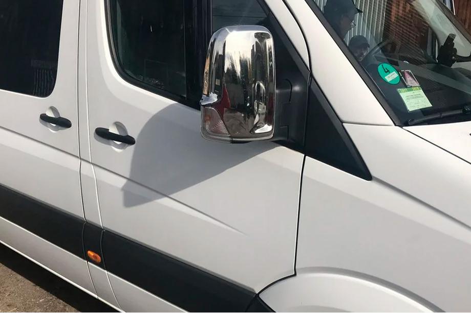 Mercedes Sprinter W906 2006–2018 Coperture Specchietti Cromate (2 pz) Foto 7