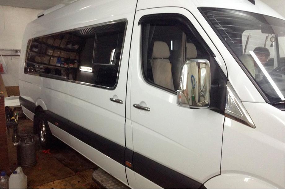 Mercedes Sprinter W906 2006–2018 Coperture Specchietti Cromate (2 pz) Foto 12