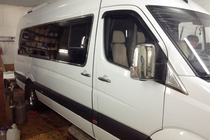 Volkswagen Crafter 2006-2016 Coperture Specchietti Cromate (2 pz) Carmos, Acciaio Turco foto 5