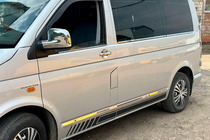 Volkswagen T5 Transporter 2003-2010 Coperture Specchietti Cromate (2 pz) foto 3