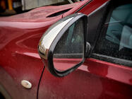 Nissan Qashqai 2010-2014 Coperture Specchietti (2 pz, Acciaio Inox) foto 4