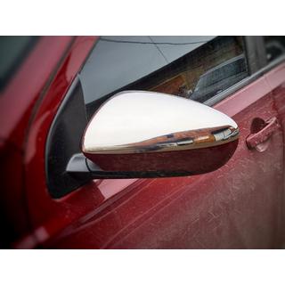 Coperture Specchietti (2 pz, Acciaio Inox) Nissan Qashqai 2010-2014 foto 3
