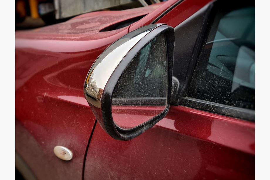 Nissan Qashqai 2010-2014 Coperture Specchietti (2 pz, Acciaio Inox) OmsaLine - Acciaio Inox Italiano Foto 4