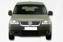 Volkswagen Caddy 2004-2010 Copertura griglia acciaio inox OmsaLine - Acciaio Inox Italiano foto 3