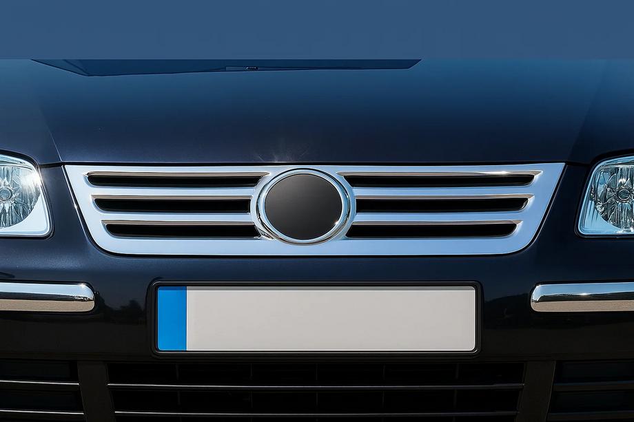 Volkswagen Caddy 2004-2010 Copertura griglia acciaio inox OmsaLine - Acciaio Inox Italiano Image