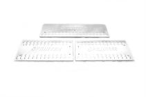Mercedes Sprinter W901/902/903/904/905 1995–2006 Battitacco interni OmsaLine (3 pz, acciaio inox) foto 2