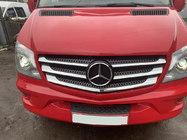 Mercedes Sprinter W906 2006–2018 Coperture Griglia Cromate (2013↗, Acciaio Inox) OmsaLine - Acciaio Inox Italiano foto 7