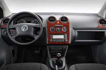 Volkswagen Caddy 2004-2010 Coperture Cruscotto Alluminio foto 1