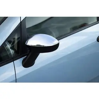 Coperture Specchietti (2 pz, Acciaio Inox)
