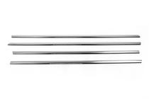 Opel Astra H 2004-2013 Cornici Finestrini Acciaio Inox Hatchback, Carmos - Acciaio Turco foto 3