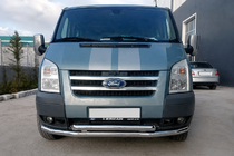 Ford Transit 2000–2014 Protezione Anteriore ST014 (2006-2014, Acciaio Inox) foto 1