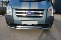 Ford Transit 2000–2014 Protezione Anteriore ST014 (2006-2014, Acciaio Inox) foto 2