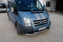 Ford Transit 2000–2014 Protezione Anteriore ST014 (2006-2014, Acciaio Inox) foto 3