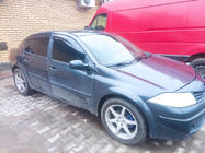 Renault Megane II 2004-2009 Deflettori Finestrini SD (4 pz, Perflex Sport) foto 2