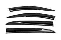 Renault Megane II 2004-2009 Deflettori Finestrini SD (4 pz, Perflex Sport) foto 5