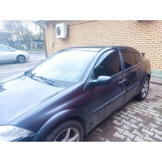 Deflettori Finestrini SD (4 pz, Perflex Sport) Renault Megane II 2004-2009 foto 3