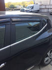 Renault Clio IV 2012-2019 Deflettori Finestrini HB (4 pz, Sunplex Sport) foto 7