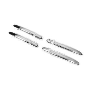 Coperture Maniglie Porta Cromate (4 pz, Acciaio Inox) Hyundai IX-35 2010-2015 foto 3
