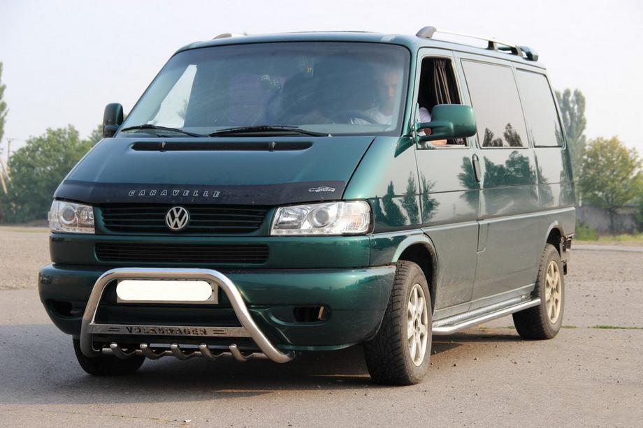 Volkswagen T4 Caravelle/Multivan 1990–2003 Protezione Anteriore WT003 60mm Acciaio Inox 51mm, senza incisione Foto 4