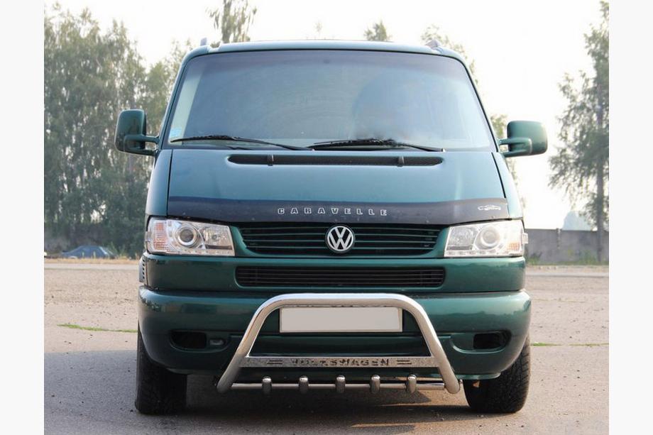 Volkswagen T4 Caravelle/Multivan 1990–2003 Protezione Anteriore WT003 60mm Acciaio Inox 51mm, senza incisione Foto 5
