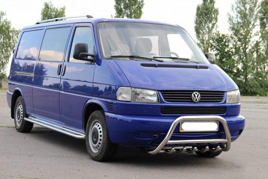 Volkswagen T4 Caravelle/Multivan 1990–2003 Protezione Anteriore WT003 60mm Acciaio Inox 51mm, senza incisione Foto 3