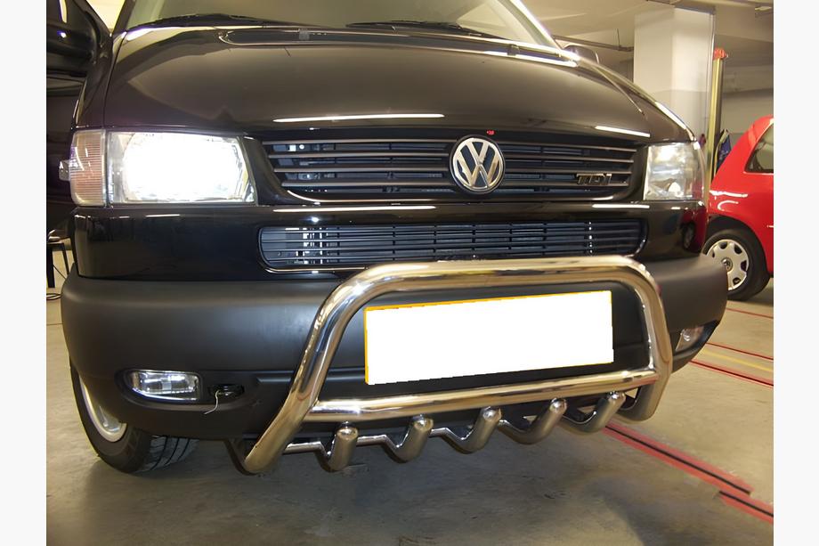 Volkswagen T4 Caravelle/Multivan 1990–2003 Protezione Anteriore WT003 60mm Acciaio Inox 51mm, senza incisione Foto 7