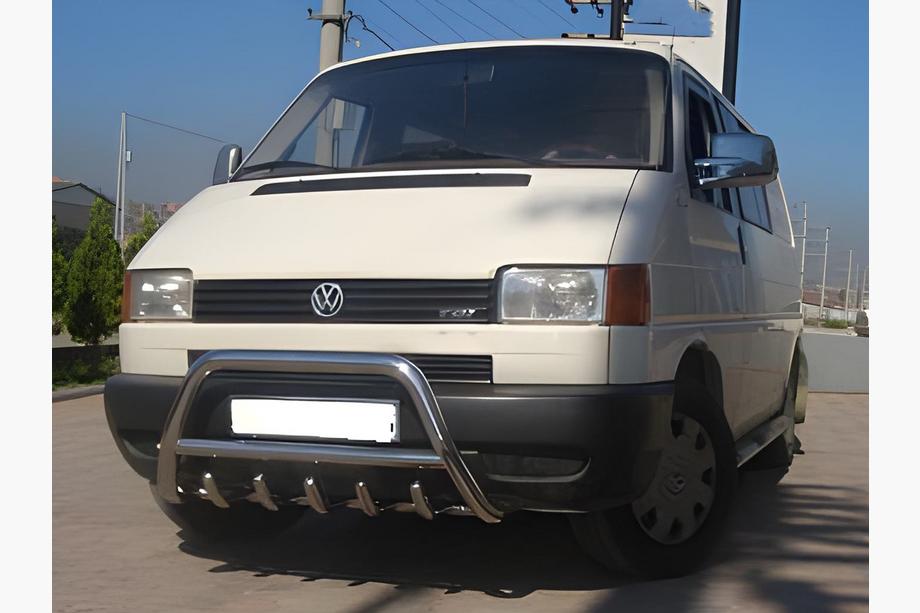 Volkswagen T4 Caravelle/Multivan 1990–2003 Protezione Anteriore WT003 60mm Acciaio Inox 51mm, senza incisione Foto 8