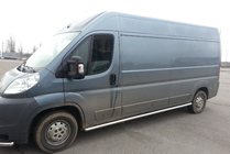 Citroen Jumper 2007-2025 Tubi Laterali (2 pz, Acciaio Inox) foto 2