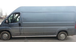 Citroen Jumper 2007-2025 Tubi Laterali (2 pz, Acciaio Inox) foto 3