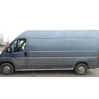 Tubi Laterali (2 pz, Acciaio Inox) Citroen Jumper 2007-2025 foto 3