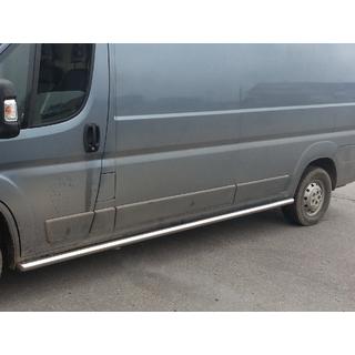 Tubi Laterali (2 pz, Acciaio Inox) Citroen Jumper 2007-2025 foto 1